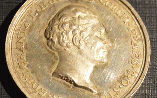 Ruotsi, 1821 Abraham Edelcrantz hopeamitali