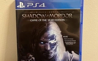 Shadow of Mordor GOTY Edition PS4 (CIB)