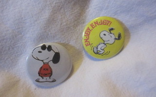 Snoopy / Ressu Rintamerkki 2 kpl
