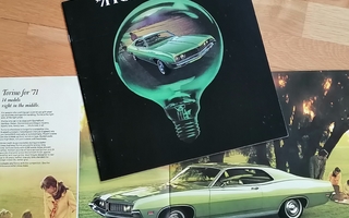 1971 Ford Torino PRESTIGE  esite - KUIN UUSI - ISO - 20 siv