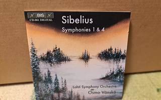 Sibelius:Symphonies 1 & 4-Osmo Vänskä CD