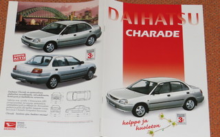 1998 Daihatsu Charade esite - KUIN UUSI - suomalainen