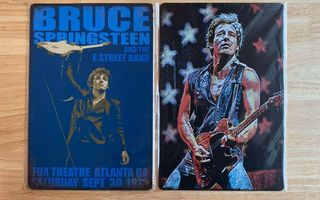 Bruce Springsteen peltitaulut, 20x30cm, 2 kpl setti