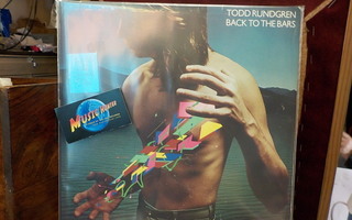 TODD RUNDGREN - BACK TO THE BARS EX+/EX LP +