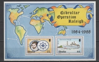 (S0486) GIBRALTAR, 1988 (Operation Raleigh). SS. MNH**