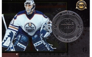 CURTIS JOSEPH Oilers 97-98 Pinnacle Mint #24 Silver Team