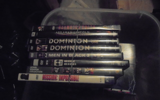 DVD kasa sekalaisia: mm Dominion ym