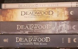 Deadwood seasons 1-3 ja elokuva