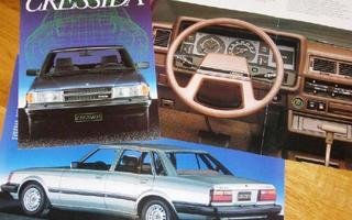 1983 Toyota Cressida esite - KUIN UUSI - suomalainen