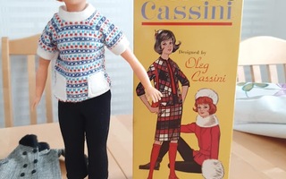 Vintage Tina Cassini - nukke + vaatteet 1960-luvulta