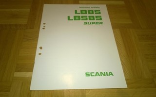 Esite Scania LB 85 - LBS 85, 1973