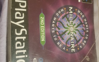 PlayStation 1 who wants to be a millionaire 2nd edition cib