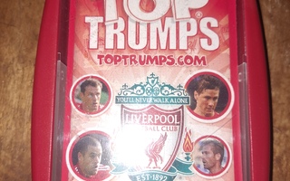 Top Trumps Liverpool 2011 pelikortit