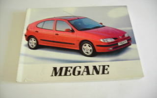 Renault Megane 1/1996 käyttöohjekirja