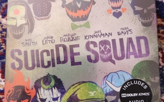 Suicide Squad UUSI Steelbook blu-ray