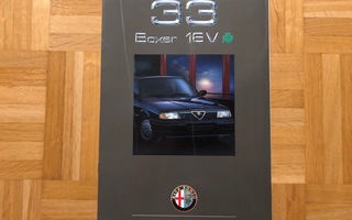 Esite Alfa Romeo 33 Boxer 16V vuodelta 1990