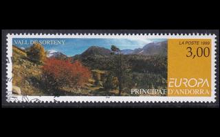 Andorra Fr 535 o Europa kansallispuistot (1999)