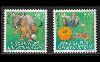 Liechtenstein 1145-6 ** Europa satuja ja legendoja (1997)