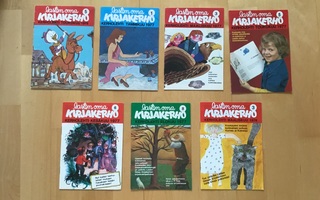 Lasten Kirjakerho, kerholehtiä 70-luvulta, yht 7 kpl