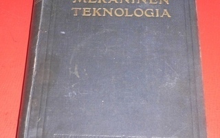 Paavo Pero : Mekaninen Teknologia v. 1912 1.p.