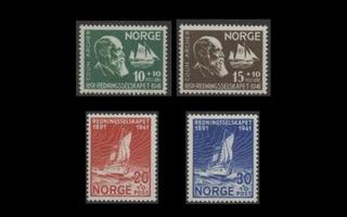 Norja 232-5 ** Hengenpelastusjärjestö 50v (1941)