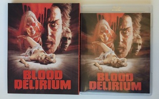 Blood Delirium (Blu-ray) Vinegar Syndrome (1988) Slipcover