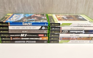 Xbox - 12kpl pelejä