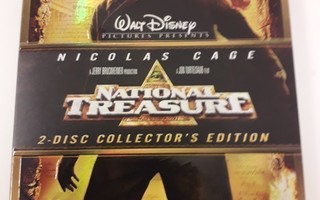 Kansallisaarre (National Treasure C-E) (uusi, 2dvd)
