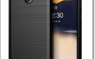 Nokia 2.3 - Musta geeli-suojakuori #25576