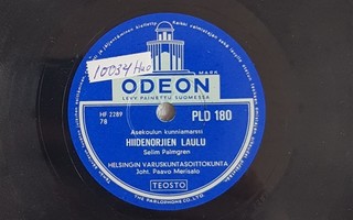 Savikiekko 1958 Helsingin Varuskuntasoittokunta Odeon PLD180