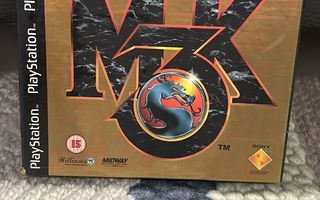 Mortal Kombat 3 (pahvikotelo) PS1 CIB FIN