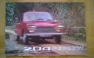 Esite Peugeot 204, 1973