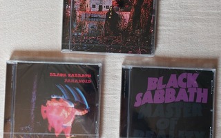 Black Sabbath 3 ensimmäistä albumia