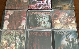 Cannibal Corpse cd  x 9