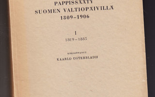 Kaarlo Österbladh : Pappissääty Suomen valtiopäivillä 1809-