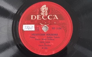 Savikiekko 1951 - Erkki Eräs (Kauko Käyhkö) - Decca SD 5154