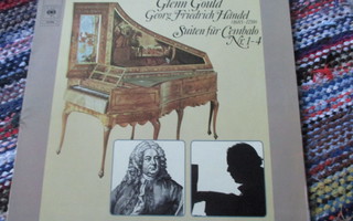 Handel: Cembalosarjat 1-4. Glenn Gould. CBS LP