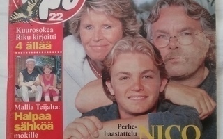 Lehti APU numero 22 - 6.1.2001 Nico Rosberg Keke