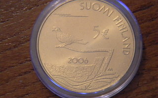 Suomi 2006 5 euro BU kolikko "Demilitarisointi 150 v."