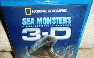 Sea Monsters 3D Blu-ray