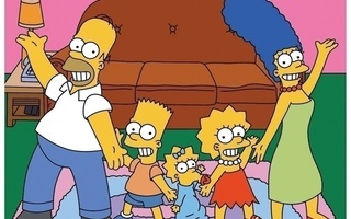 Simpsonit: Homer, Marge, Bart, Lisa, Maggie #3008
