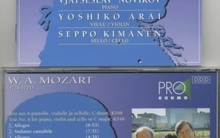 MOZART • NOVIKOV • ARAI • KIMANEN: Pianotriot – CD 1997