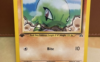 Larvitar 1st edition - Common - Neo Discovery
