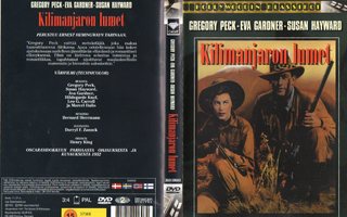 kilimanjaron lumet	(586)	k	-FI-	DVD	suomik.		gregory peck