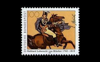 Saksa 1641 ** Marsalkka Gebhard Leberecht von Blücher (1992