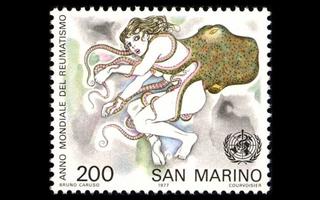 San Marino 1149 ** Reumatismi (1977)