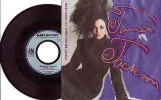 Janet Jackson: 7" What Have You Done For Me Lately/jne"