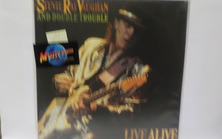 STEVIE RAY VAUGHAN... - LIVE ALIVE EX/EX HOL 1986 2LP