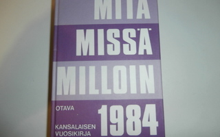 MITÄ MISSÄ MILLOIN 1984