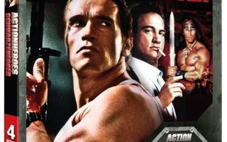 Arnold Schwarzenegger Action Heroes - Ltd Steelbook 4 DVD